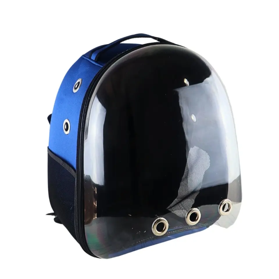 Jumbo Astronot Kedi ve Köpek Çantası Mavi (47 x 37 x 33 cm)