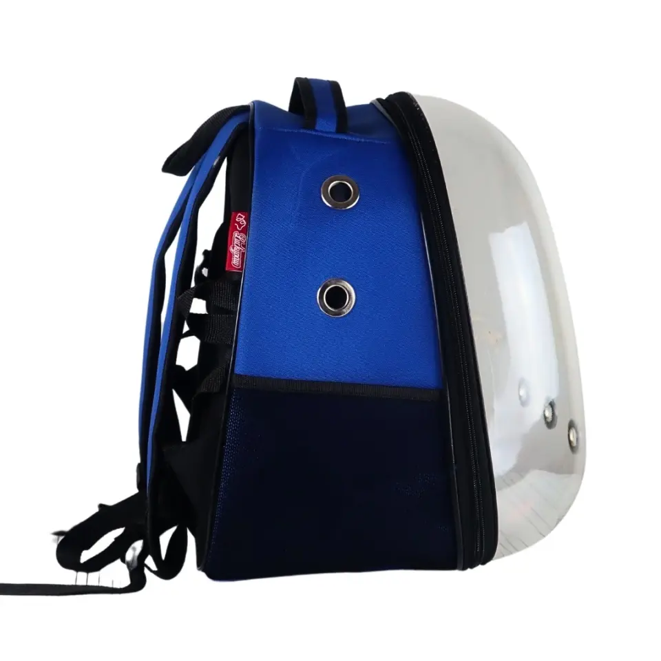 Jumbo Astronot Kedi ve Köpek Çantası Mavi (47 x 37 x 33 cm)