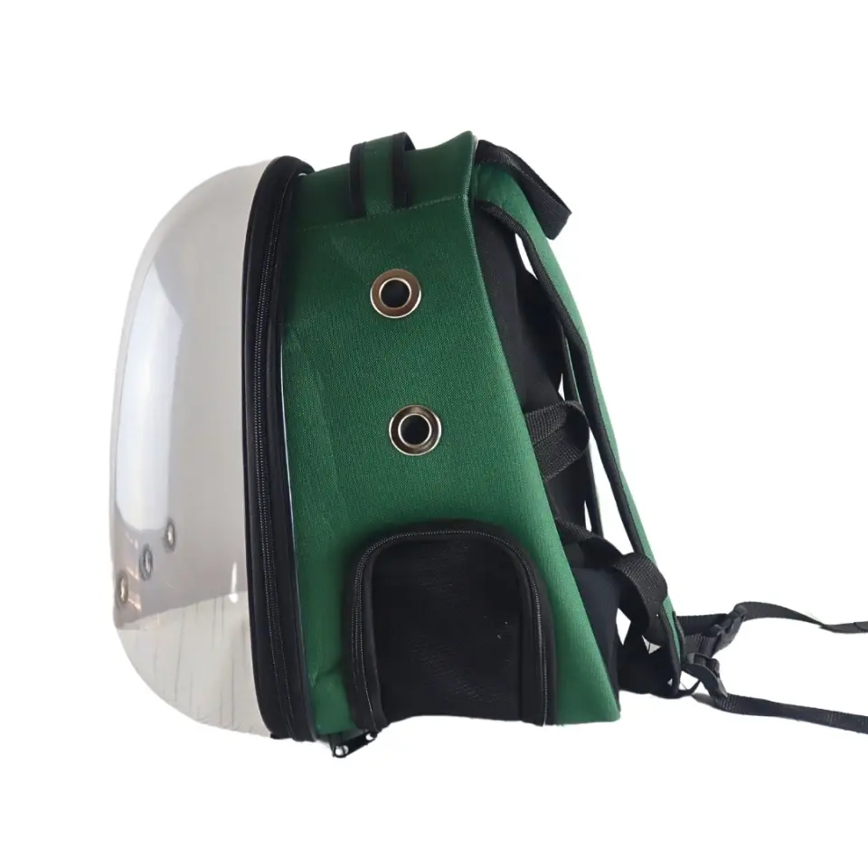 Jumbo Astronot Kedi ve Köpek Çantası Yeşil (47 x 37 x 33 cm)