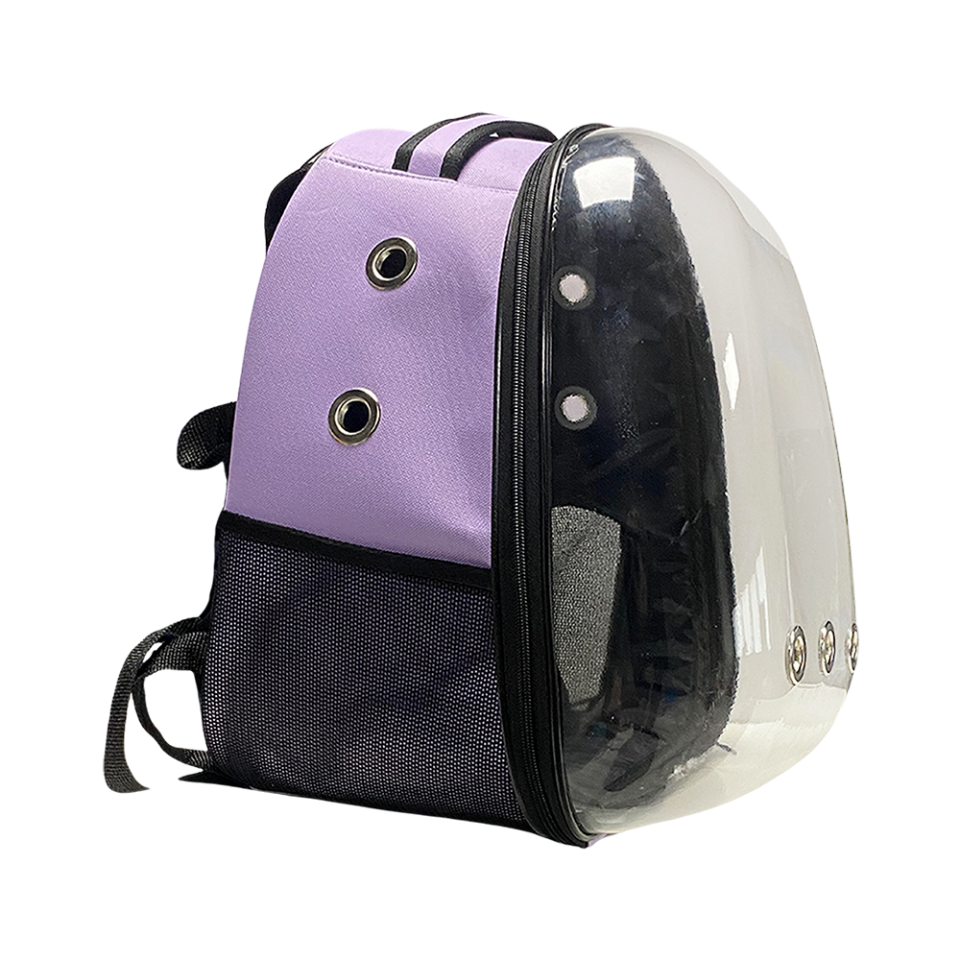 Jumbo Astronot Kedi ve Köpek Çantası Lila (47 x 37 x 33 cm)