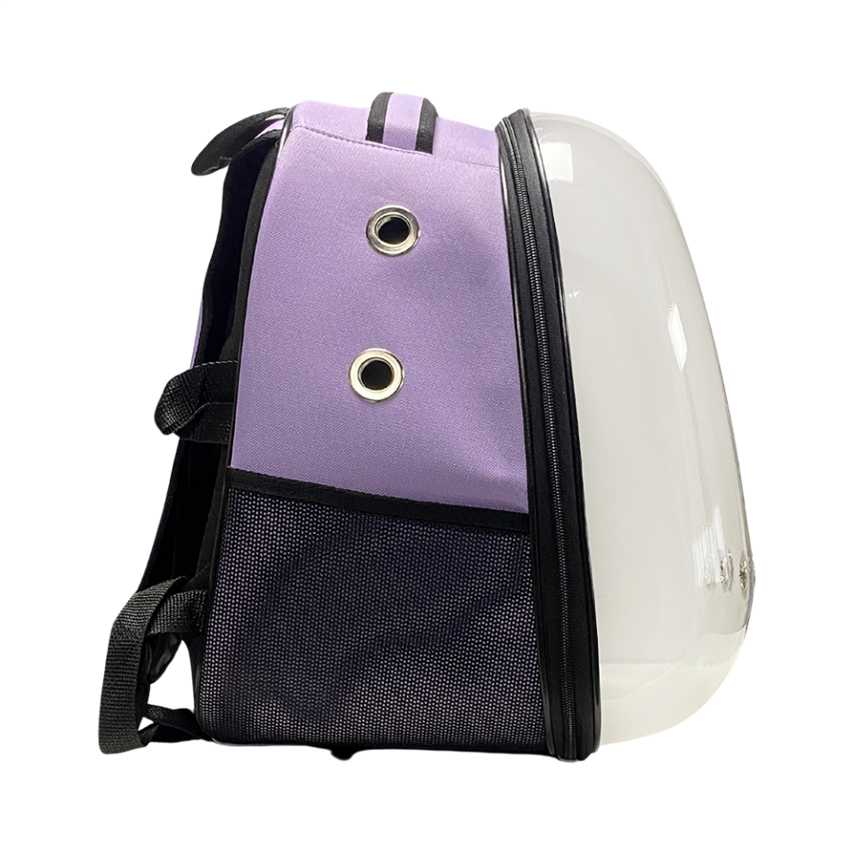 Jumbo Astronot Kedi ve Köpek Çantası Lila (47 x 37 x 33 cm)