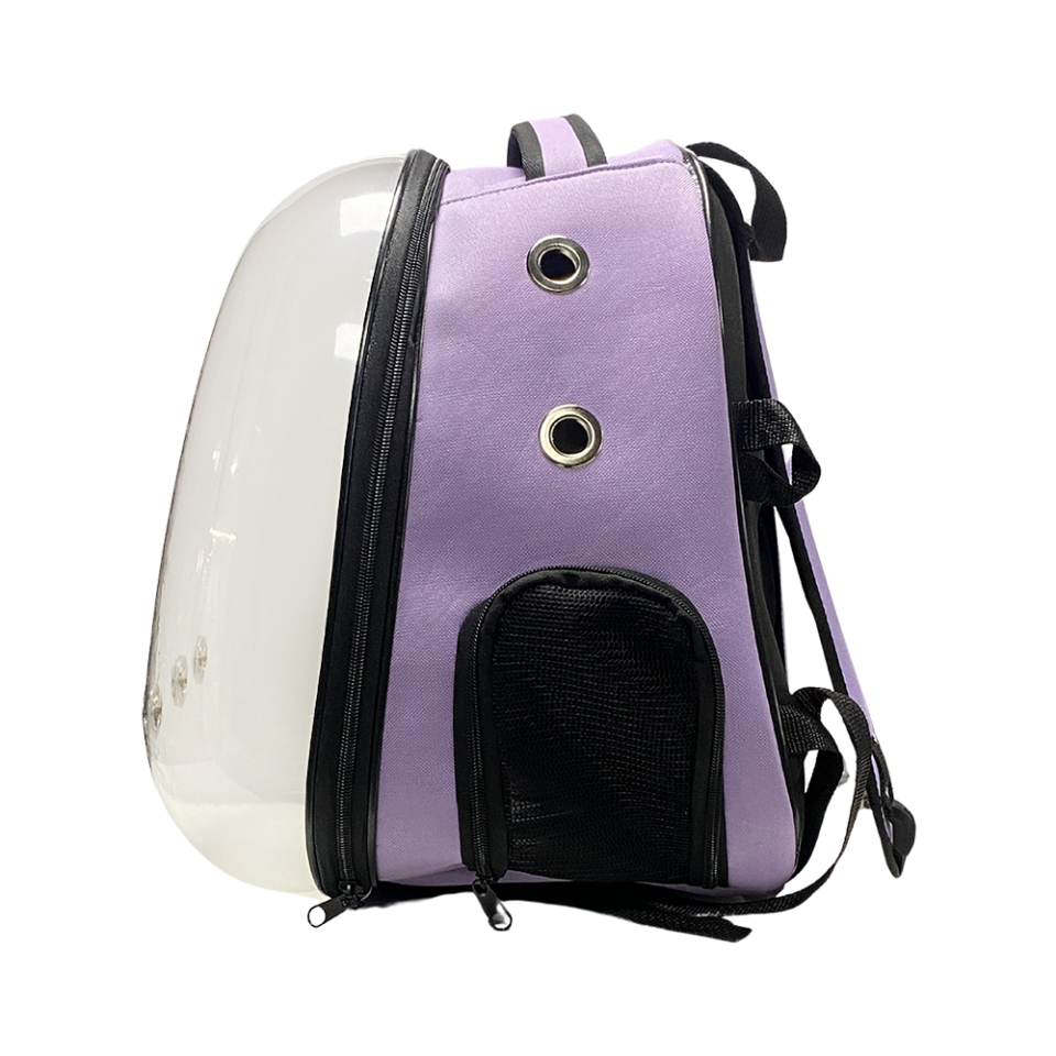 Jumbo Astronot Kedi ve Köpek Çantası Lila (47 x 37 x 33 cm)