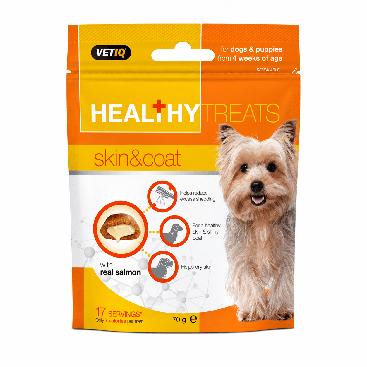VETIQ Skin & Coat Deri Tüy Bakımı Köpek Ödülü 70 g