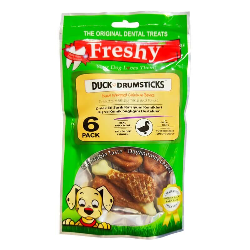 Freshy Drumsticks Ördek Budu Köpek Ödülü (6'lı)