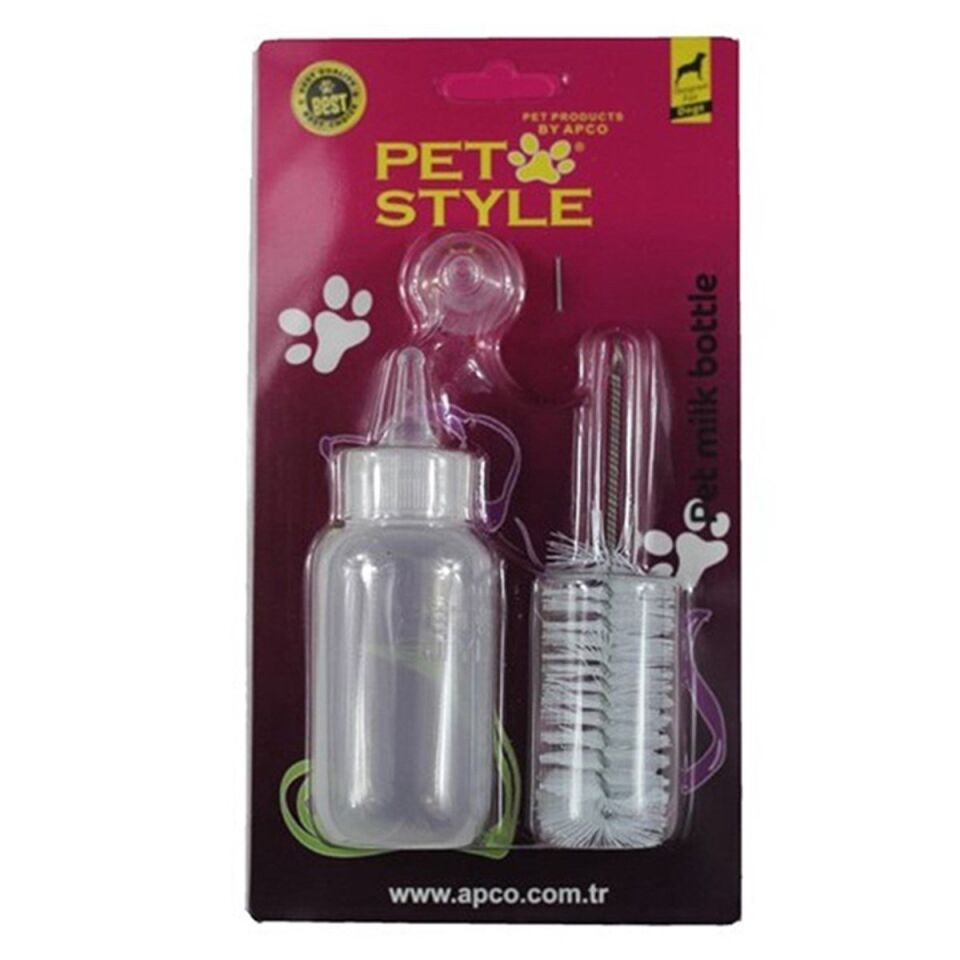 Pet Style Kedi ve Köpekler İçin Biberon Seti