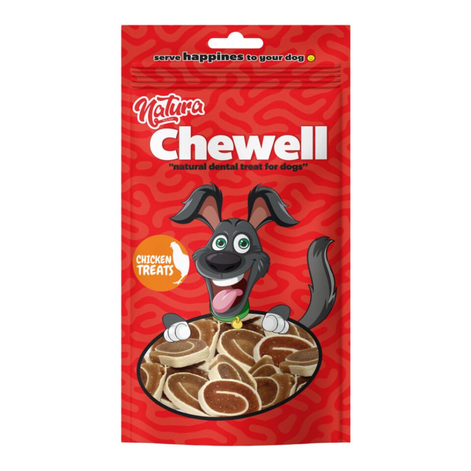Eco Natura Pet Sushi Yumuşak Tavuk Etli Yuvarlak Köpek Ödülü 100g