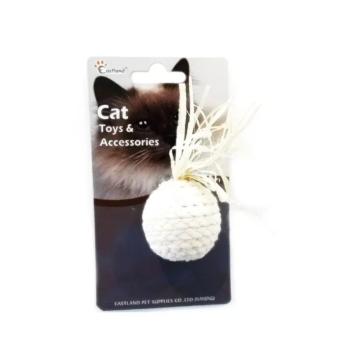 Eastland Düğümlü İp Kedi Oyuncağı 4.5Cm