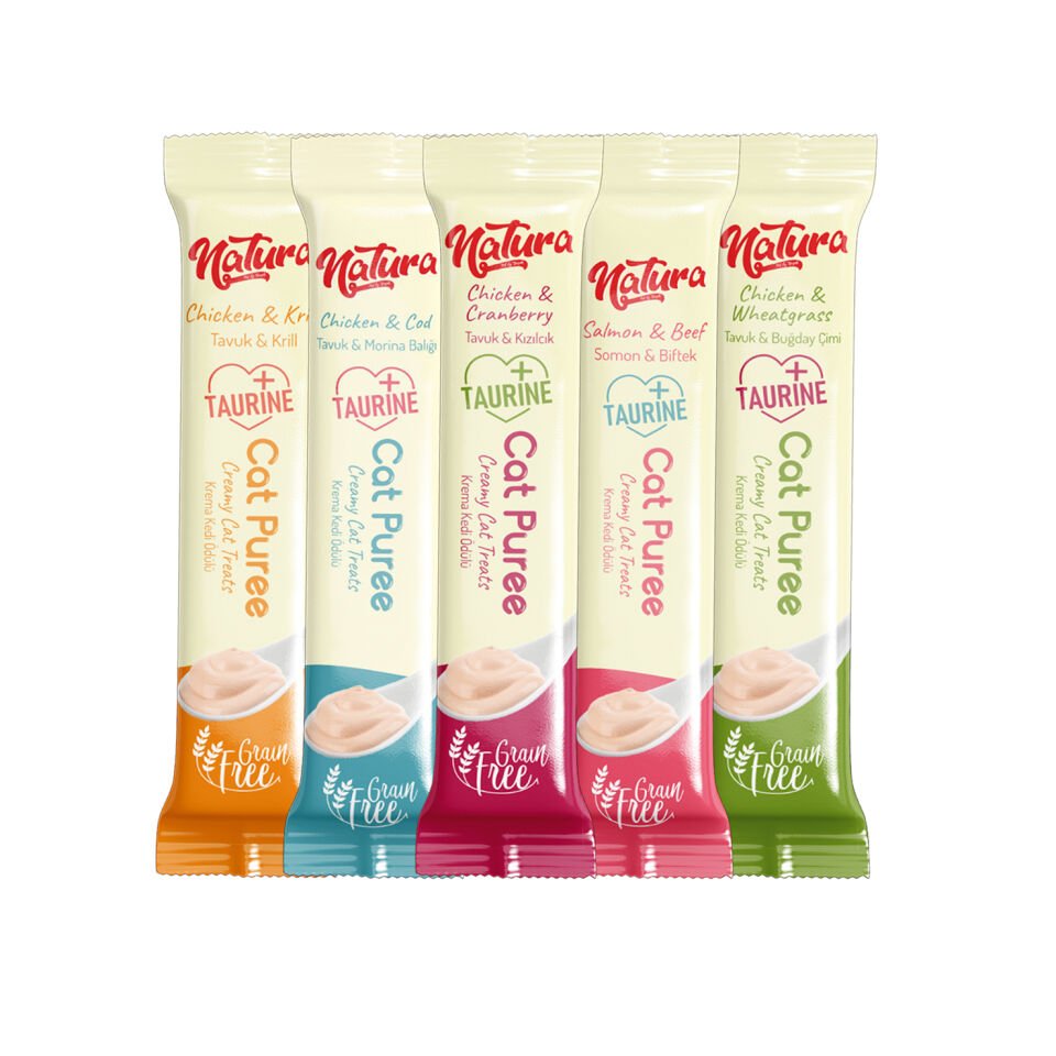 Natura Cat Puree Mix 5x12gr