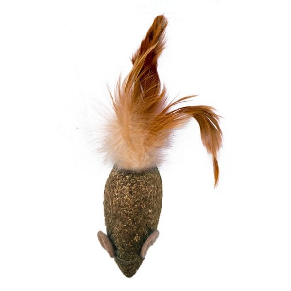 Eastland Catnipli Tüylü Fare Kedi Oyuncağı 4,8cm [M]