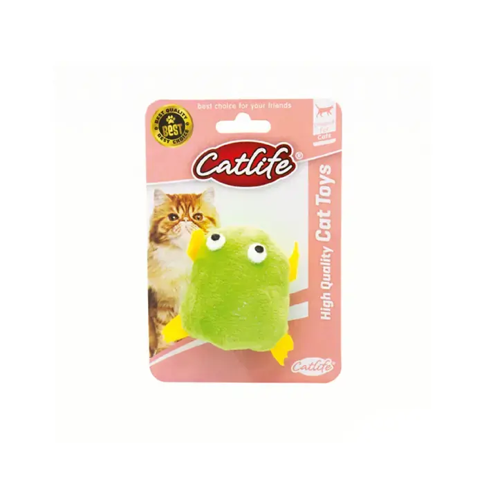 CATLİFE Kurbağa Titreşimli Kedi Oyuncağı