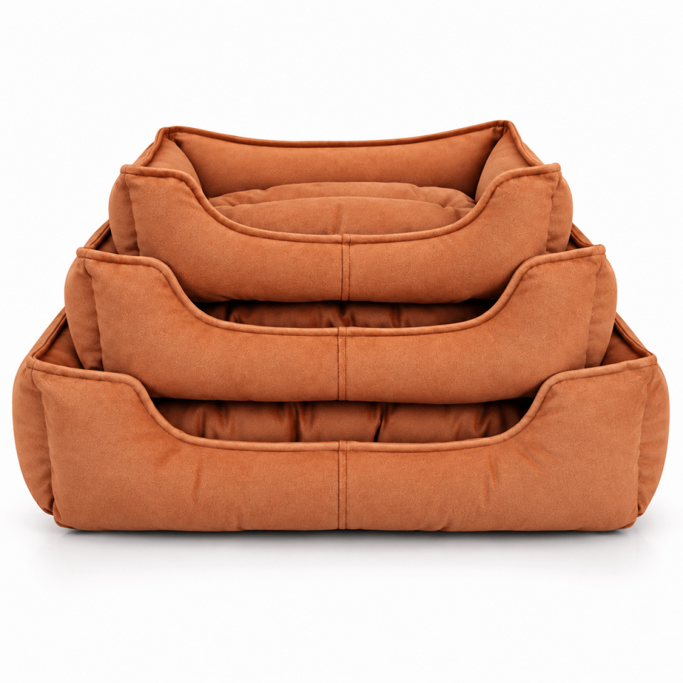 PetPretty Comfort Köpek Yatağı Kahverengi