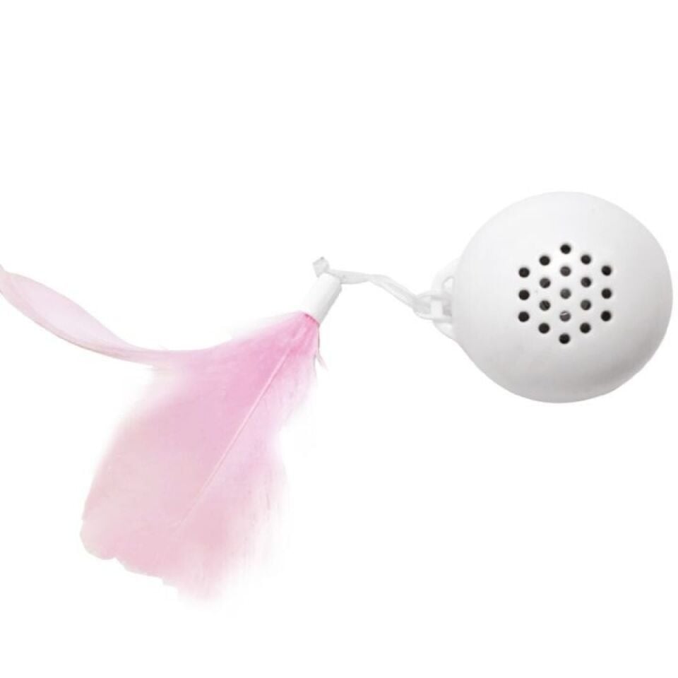 M-Pets İnteraktif Top Kedi Oyuncağı 4,2cm (Beyaz)