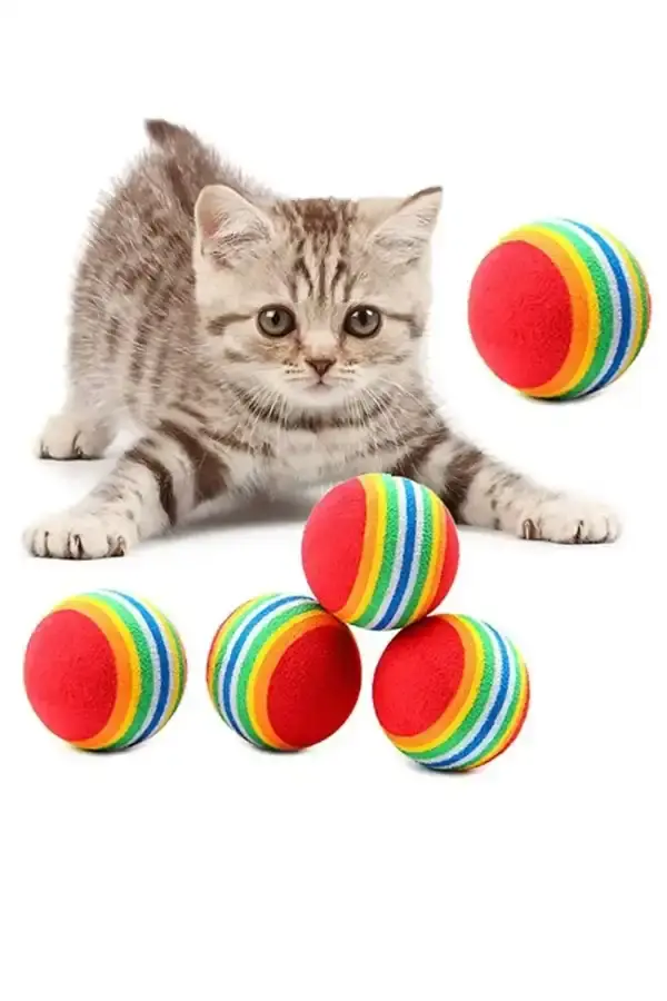 3 Lü Paket Gökkuşağı Top