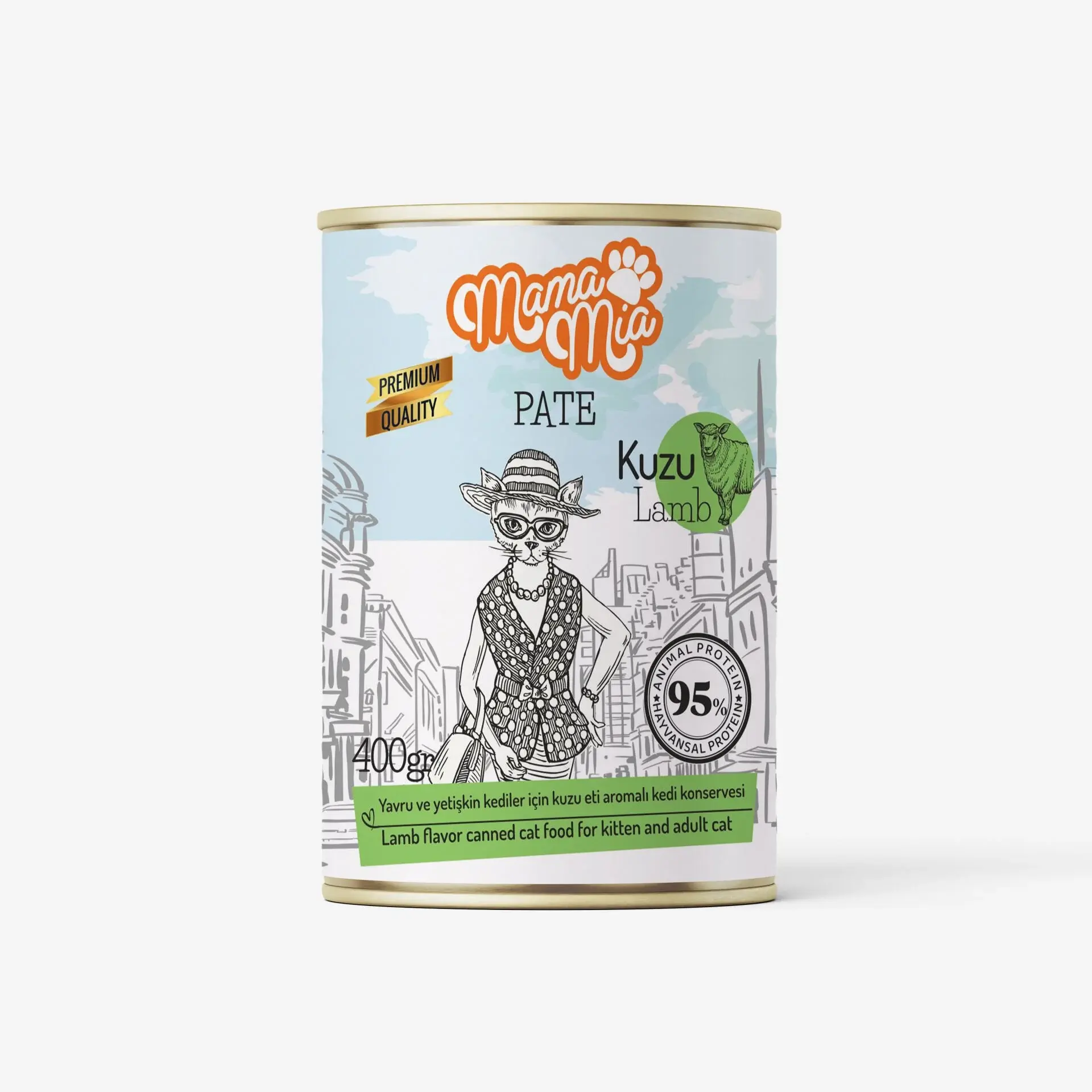 Mamamia Kuzulu Kedi Konserve 400 Gr
