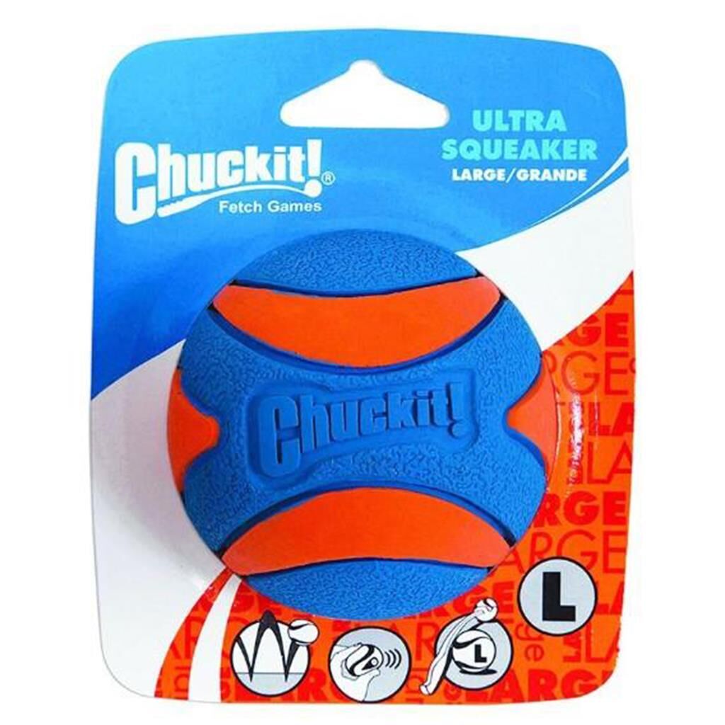 Chuckit Utra Squeaker Sesli Köpek Oyun Topu (Büyük Boy)