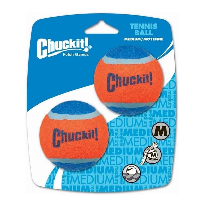 Chuckit 2'li Köpek Tenis Oyun Topu Medium