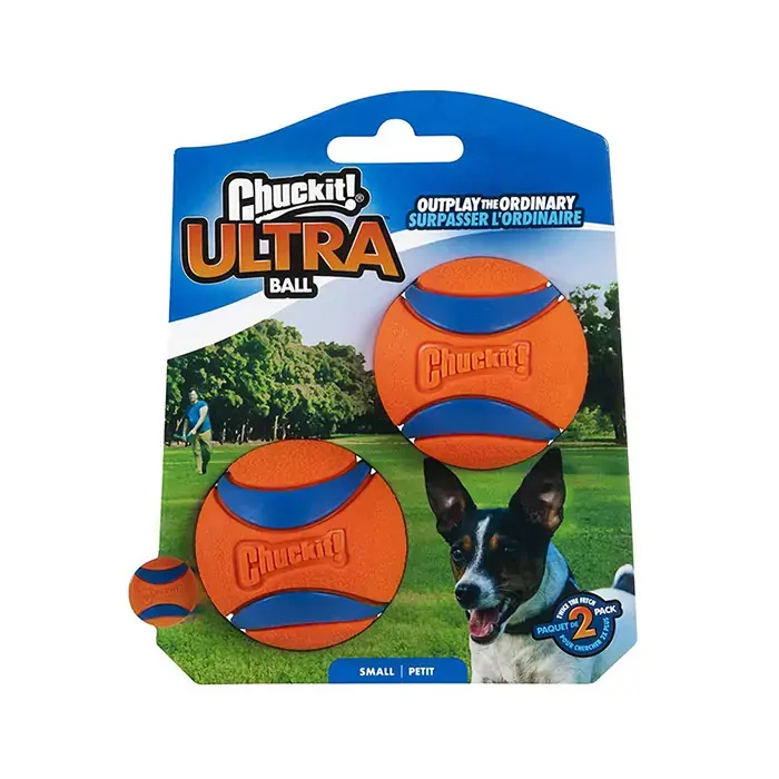 Chuckit! Ultra Ball Dayanıklı Köpek Oyun Topu 2'li Small