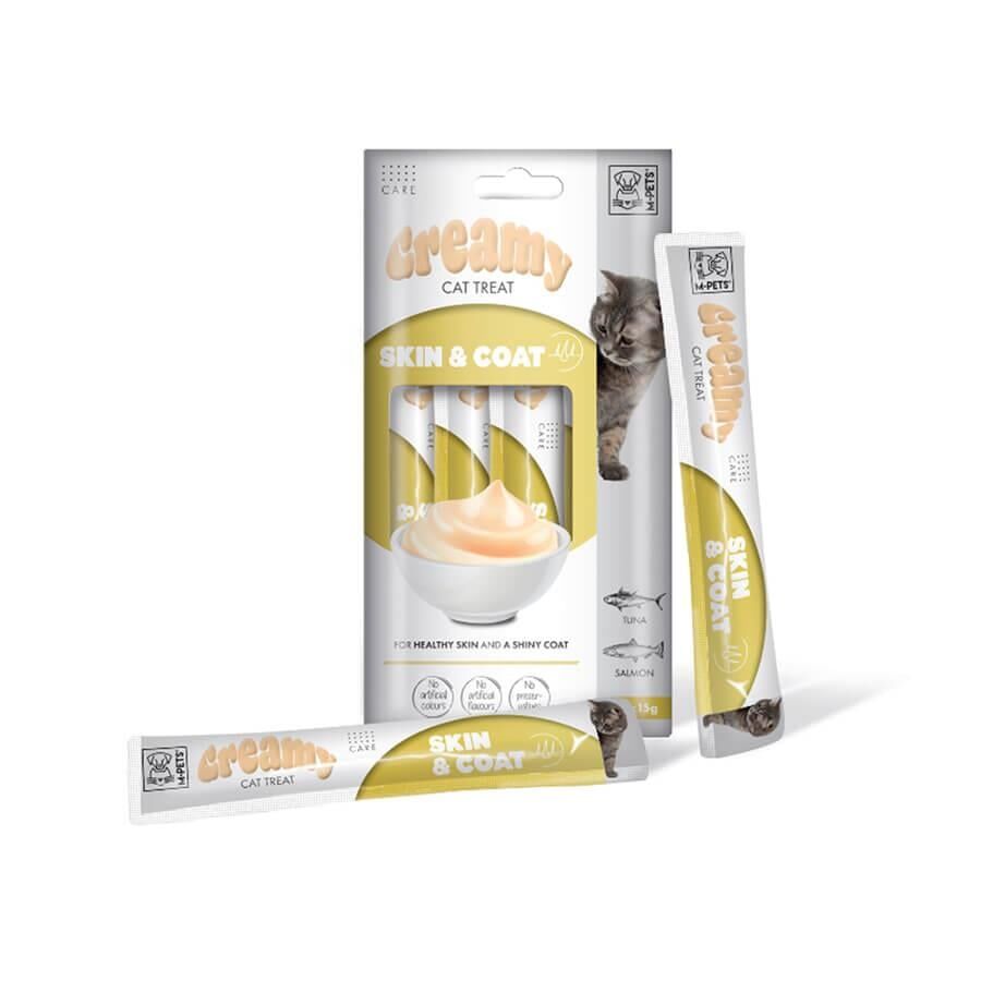 M-Pets Creamy Skin&Coat Kedi Ödülü 4x15 GR