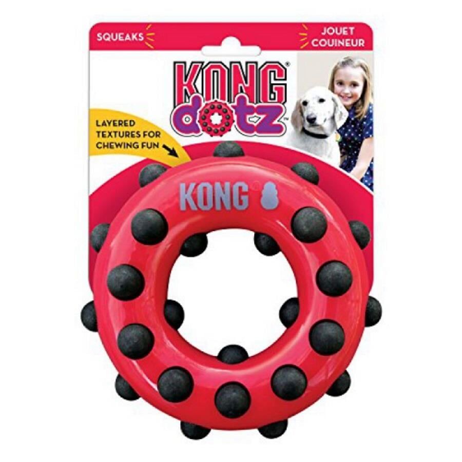 KONG Dotz Circle Halka Şeklinde Köpek Oyuncağı Large