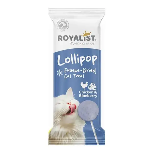 Royalist Lollipop Tavuklu ve Yaban Mersinli Kedi Ödülü 1,4gr