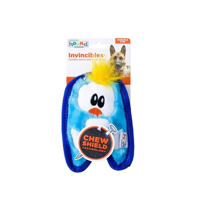 Petstages Invincibles Mini Plush Dog Toy Penguin Köpek Oyuncağı