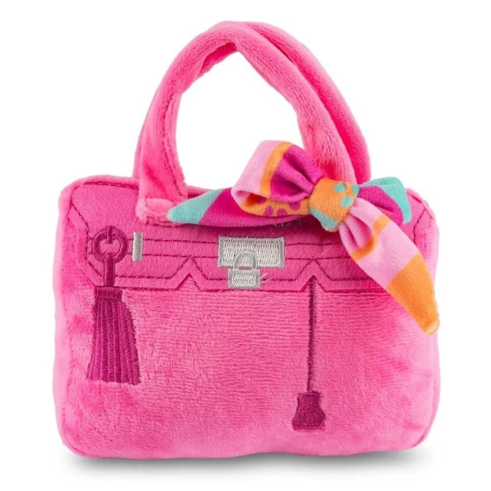 Barkin Bag -*CHIC DOGGIE* Pink w/ Scarf