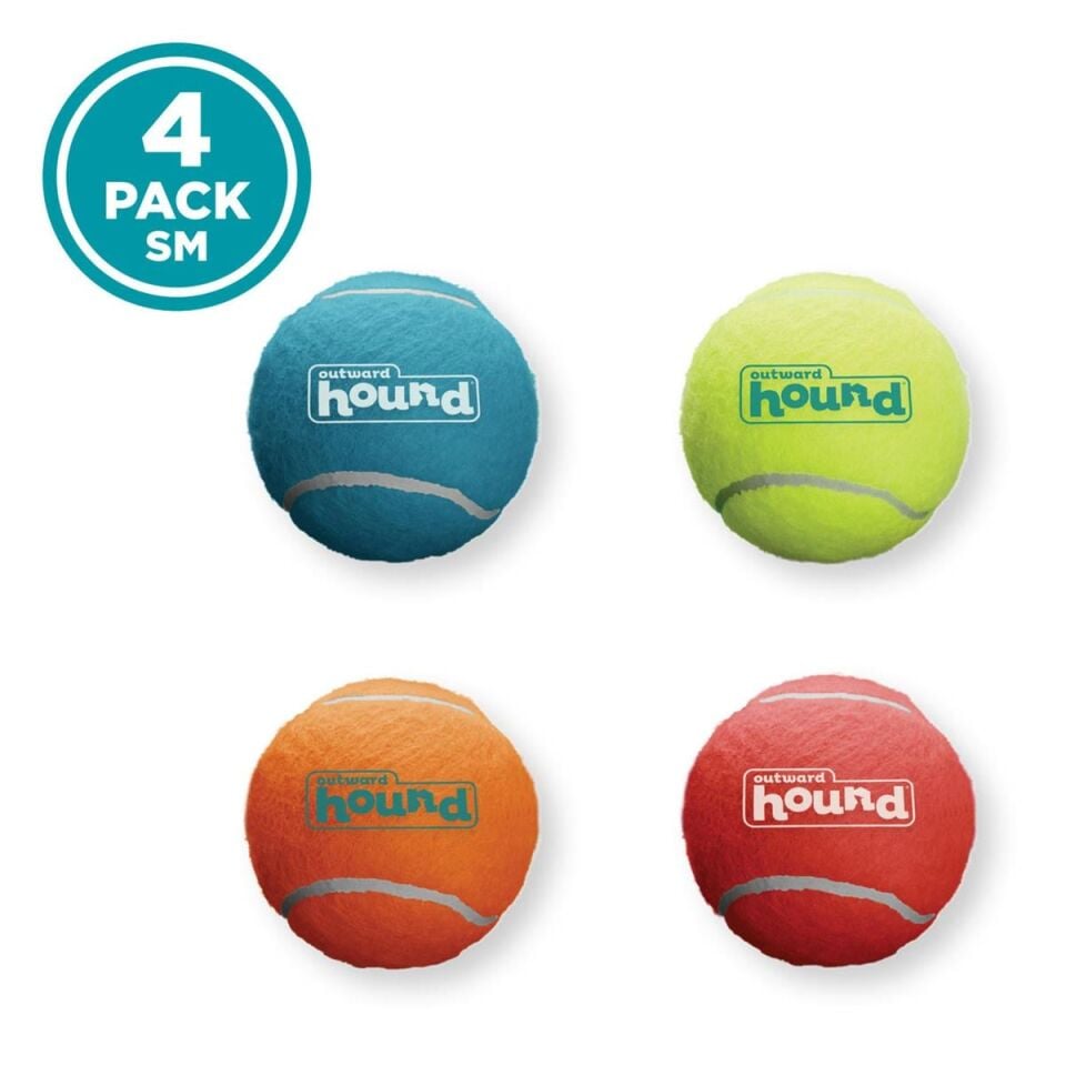 Petstages Squeaker Ballz Squeaky Tenis Topları, Small