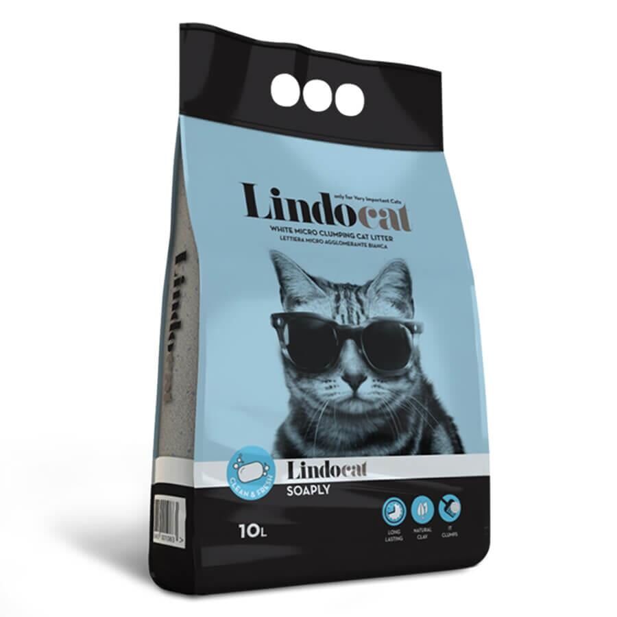 Lindocat Soaply Marsilya Sabun Kokulu Kedi Kumu 10L