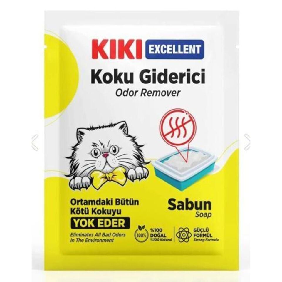 Kiki Excellent Kedi Koku Giderici Sabun Kokulu 25 Gr