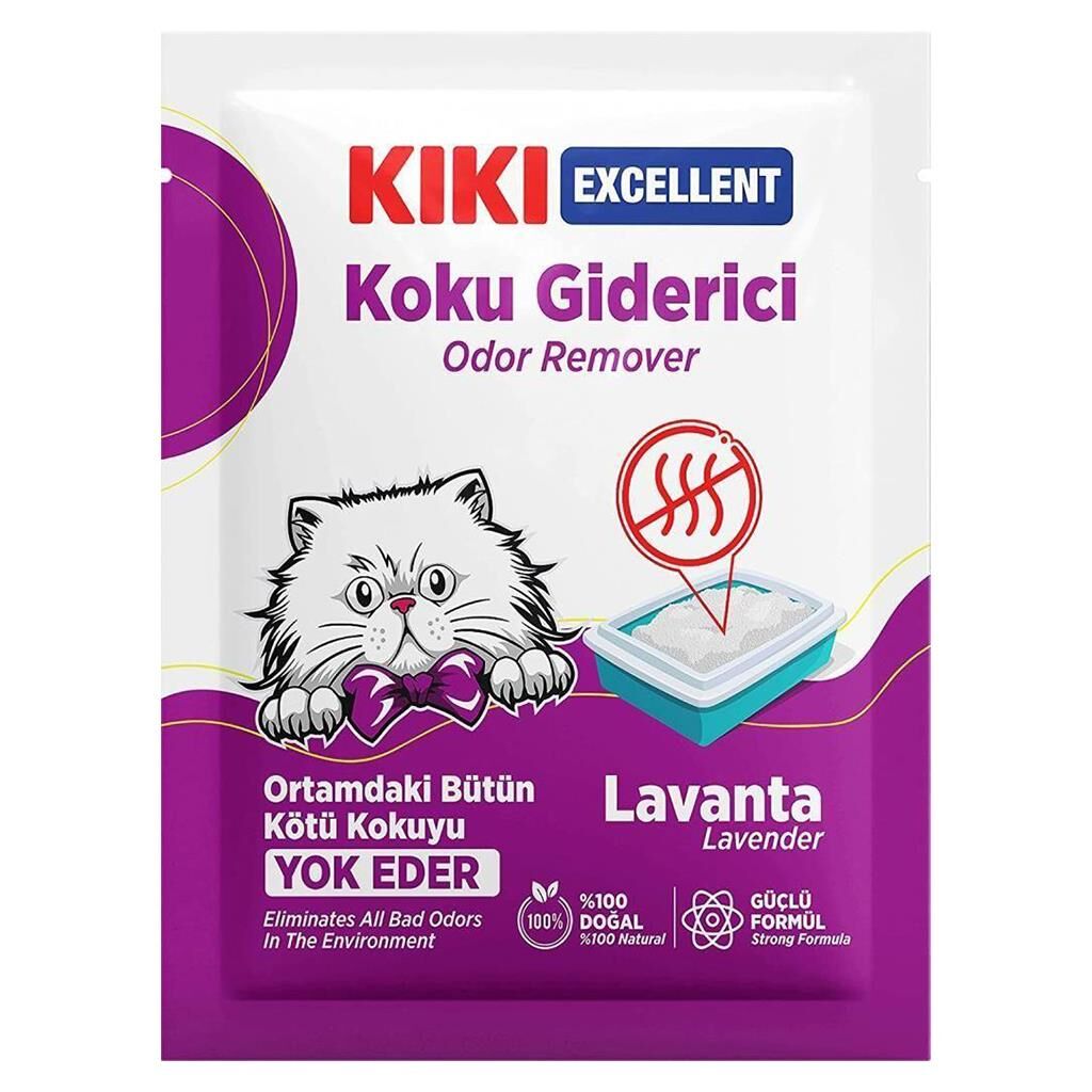 Kiki Excellent Kedi Koku Giderici Lavanta Kokulu 25 Gr
