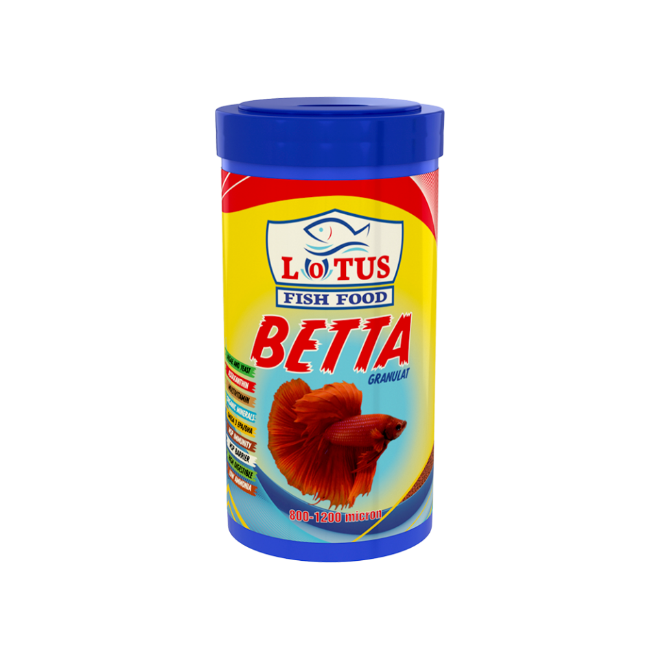 Lotus Betta Granulat Balık Yemi (100 ml)