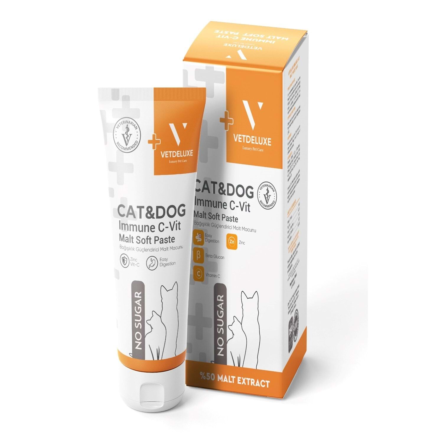 VETDELUXE Immune C Malt Paste 100 gr