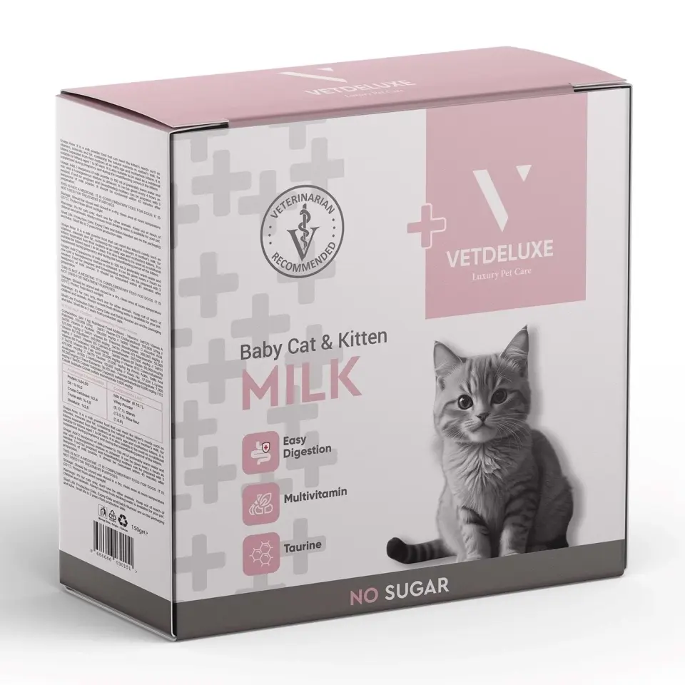 VETDELUXE Kedi Süt Tozu